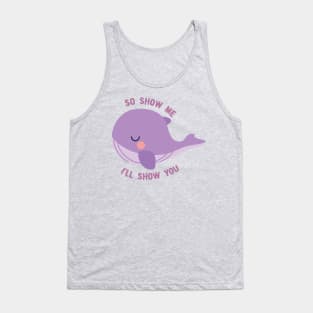 BTS whale plush so show me i'll show you Tank Top